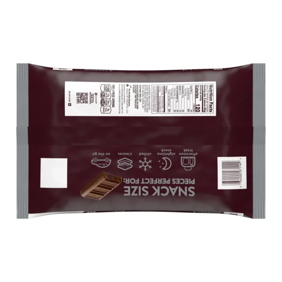 Hershey's Milk Chocolate Snack Size Halloween Candy, Jumbo Bag 19.8 oz - Image 3