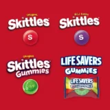 Skittles, Skittles Gummies & Life Savers Gummies Variety Pack, Party Size - 18.56 oz Bag - Image 4