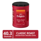 Folgers Classic Roast Ground Coffee, Medium Roast, 40.3 Oz. Canister - Image 3