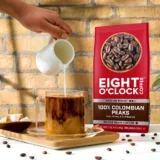 Eight O'Clock 100% Colombian Peaks Medium Roast Whole Bean Coffee, 30 Oz, Bag - Image 2