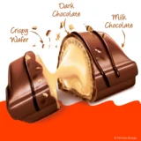 Kinder Bueno Mini, Milk Chocolate and Hazelnut Cream, Individually Wrapped Chocolate Bars, Share Size, 5.7 oz - Image 3