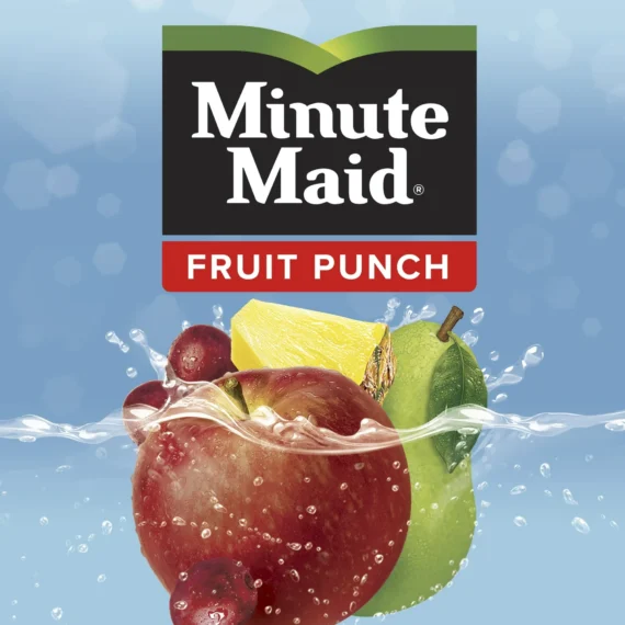 Minute Maid Fruit Punch Real Fruit Juice Drink, 59 fl oz Carton - Image 2