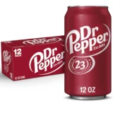 Dr Pepper Soda Pop, 12 fl oz, 12 Pack Cans - Image 4