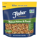 Fisher Chef's Naturals Gluten Free, No Preservatives, Non-GMO Walnut Halves & Pieces, 32 oz Bag - Image 5