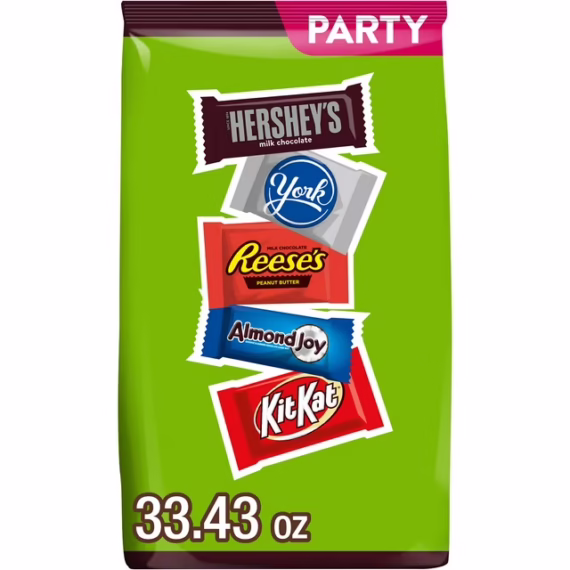 Hershey Assorted Chocolate Flavored Snack Size Candy, Party Pack 33.43 oz - Image 4