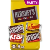 Hershey's Miniatures Assorted Chocolate Candy, Party Pack 35.9 oz - Image 4