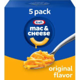 Kraft Original Mac N Cheese Macaroni and Cheese Dinner, 5 ct Pack, 7.25 oz Boxes - Image 4