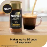 Nescafé Gold Espresso Blonde, Instant Coffee, 3.5 oz - Image 3