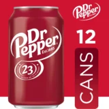 Dr Pepper Soda Pop, 12 fl oz, 12 Pack Cans - Image 3