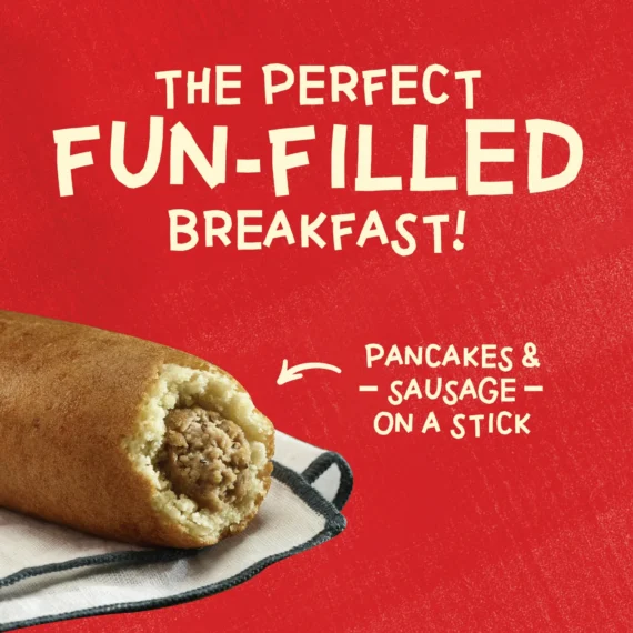 Jimmy Dean Original Pancakes & Sausage on a Stick, 30 oz, 12 Count (Frozen) - Image 5