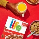 Quaker Life Multigrain Cereal, Cinnamon Breakfast Cereal, 18 oz - Image 3